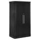 preview thumbnail 24 of 28, NoMad Bar Wine Storage Cabinet with Keys and LED Lights by iNSPIRE Q Classic Black