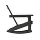preview thumbnail 30 of 42, Commercial All-Weather Rocking Adirondack Chair with Swiveling Cupholder