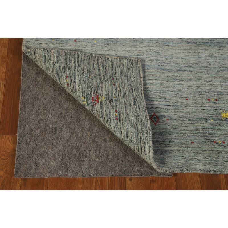 Hand Knotted Oriental 100% Wool Carpet Tribal Tribal Multi-Colored Gabbeh Area Rug - 7' 11'' X 5' 3''