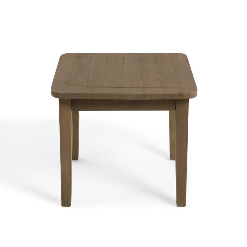 Adirondack Square Teak Patio Side Table All Weather