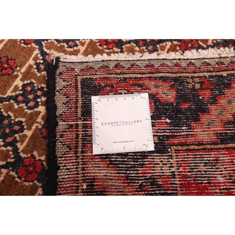 ECARPETGALLERY Hand-knotted Andelz Brown Wool Rug - 3'3 x 10'2