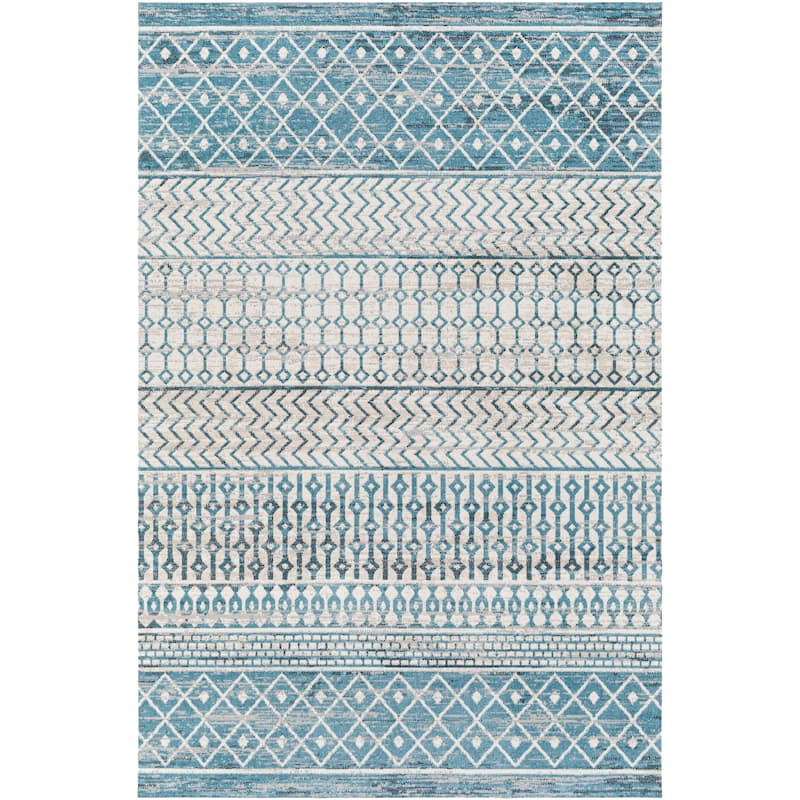 Livabliss Selene Global Boho Machine Washable Area Rug