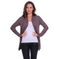 preview thumbnail 2 of 12, Simply Ravishing Women's Basic Long Sleeve Open Cardigan (Size: Small-5X)
