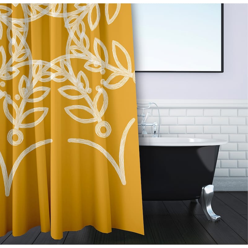 Web Art Holiday Print Shower Curtain (71 x 74)