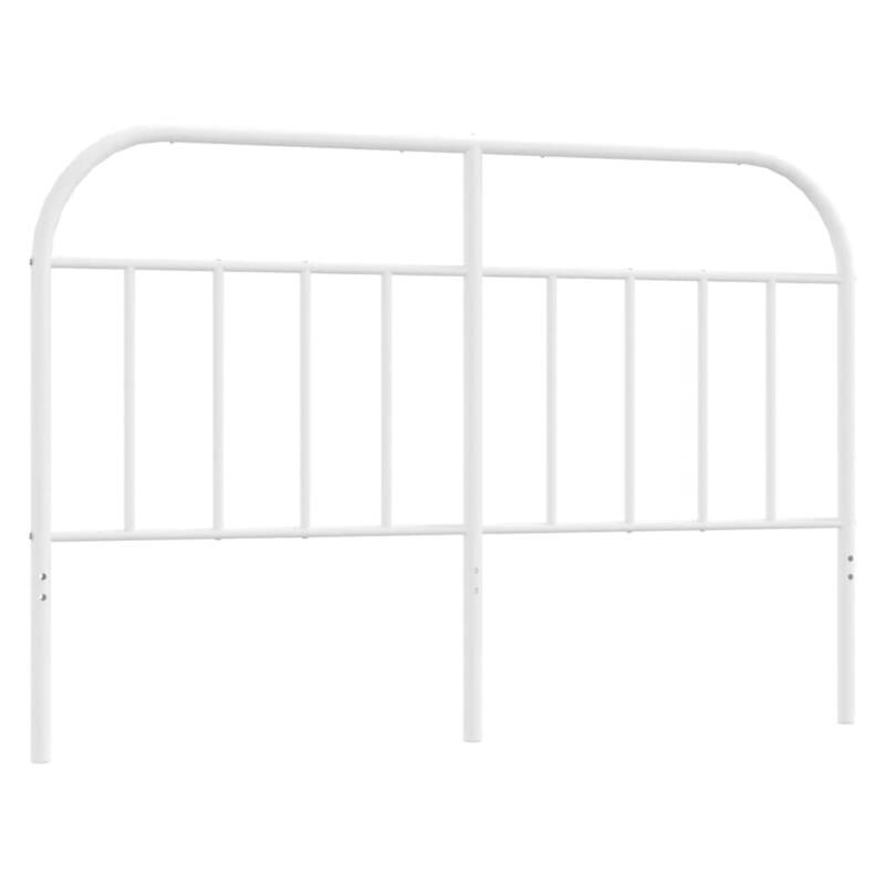 vidaXL 38.2 Inch Metal Headboard, Farmhouse Rustic Headboard Only