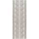 Long Beach Outdoor Safe Boho Stripe Area Rug - Grey - 2'7" x 7'3"