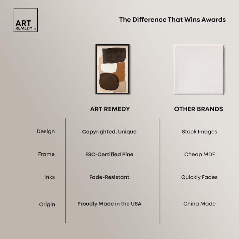 Asymmetrical Balance II Canvas by Art Remedy