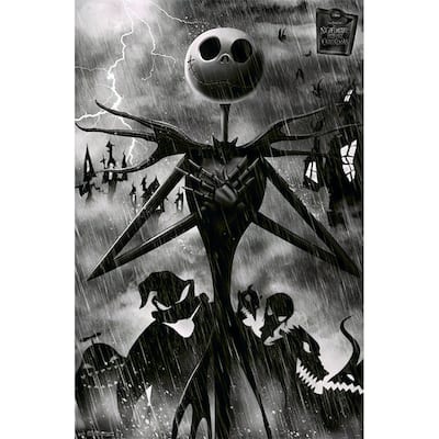 Nightmare Before Christmas - Shadows Art Poster - 24 x 36 Inch