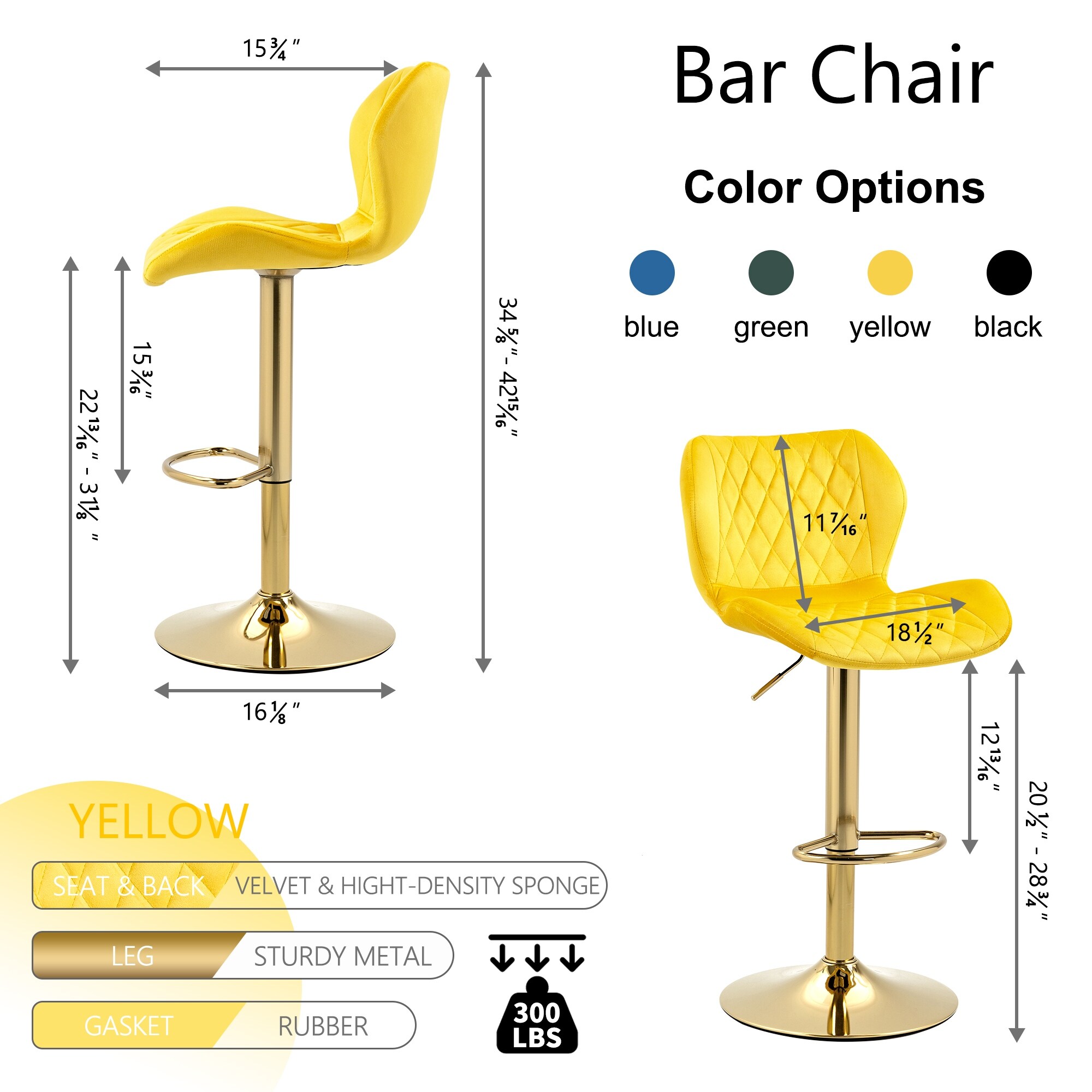 Halter bar sale stools