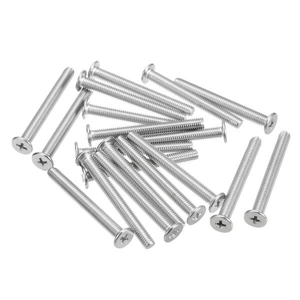 Screw Empty Flat Round Head Screws 304 Stainless Steel Phillips Drive Machine ...