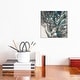 preview thumbnail 3 of 6, iCanvas 'Proud Peacock II' by Julianne Marcoux Canvas Print Wall Art 12x12x0.75