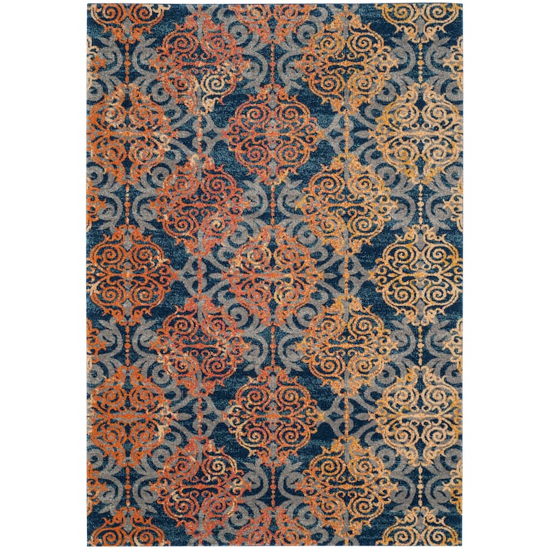 SAFAVIEH Evoke Deschka Vintage Boho Medallion Rug
