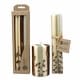 preview thumbnail 6 of 7, Handmade Dinner Taper Candles Kiwanja Design, Set of 3 (South Africa)