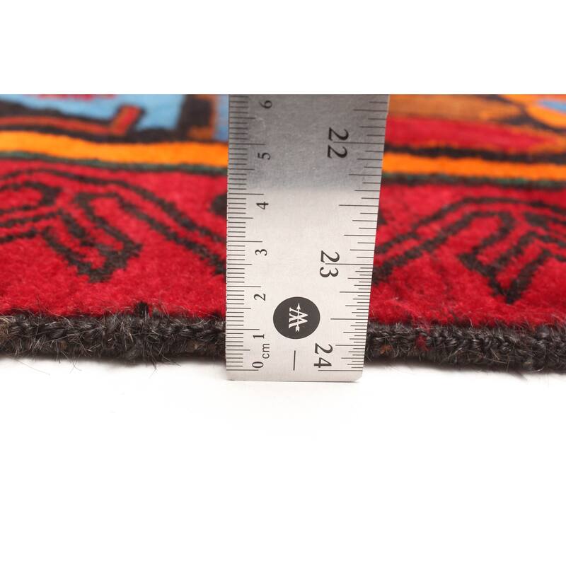 ECARPETGALLERY Hand-knotted Teimani Orange Wool Rug - 2'10 x 4'5