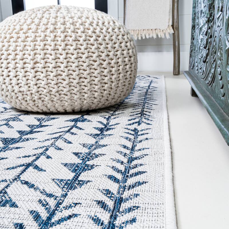 JONATHAN Y Sukie Bohemian Geometric Indoor/Outdoor Area Rug