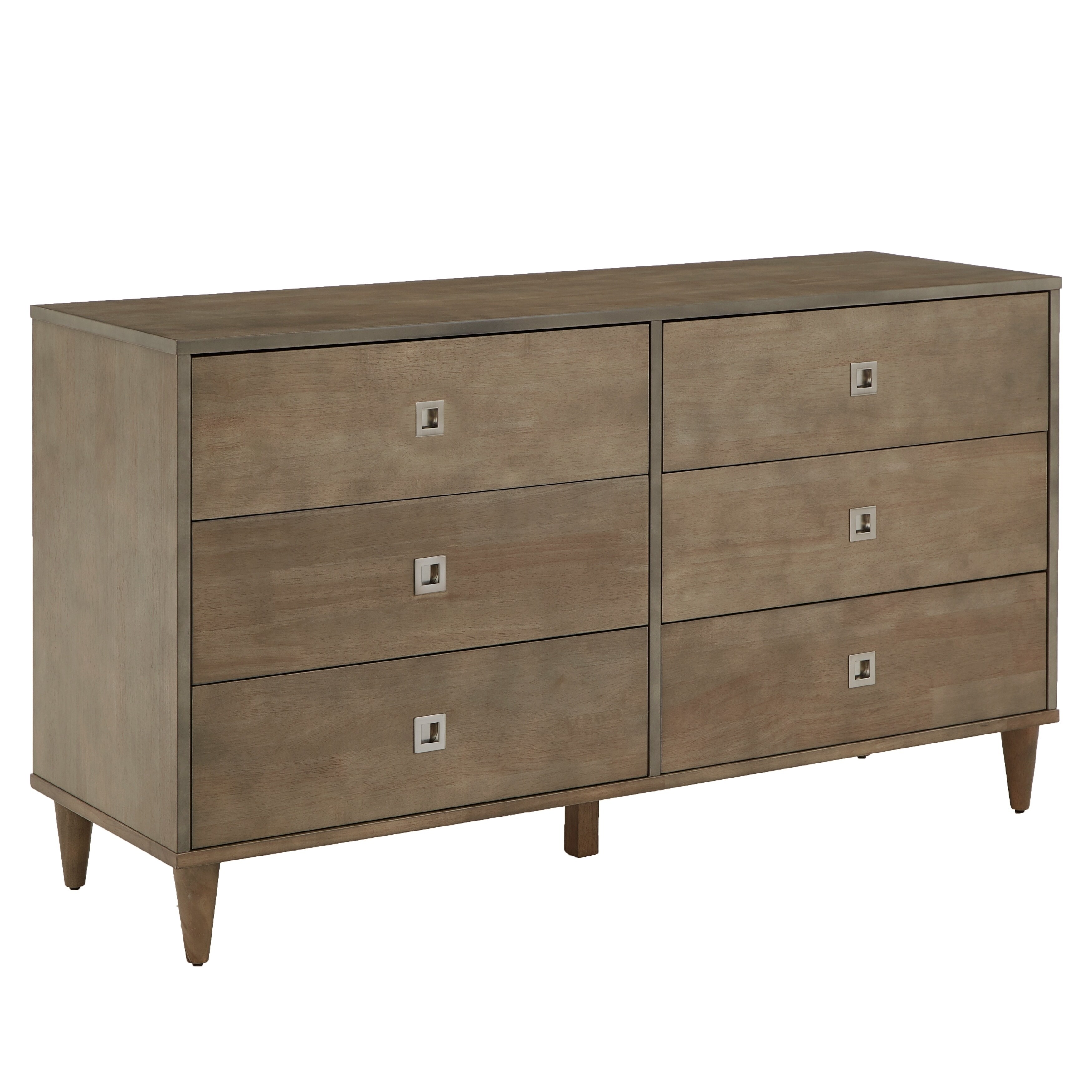 strick & bolton marley light charcoal grey 6 drawer dresser Fiandaca Light Charcoal Grey 6-Drawer Dresser by iNSPIRE Q Modern - Bed  Bath & Beyond