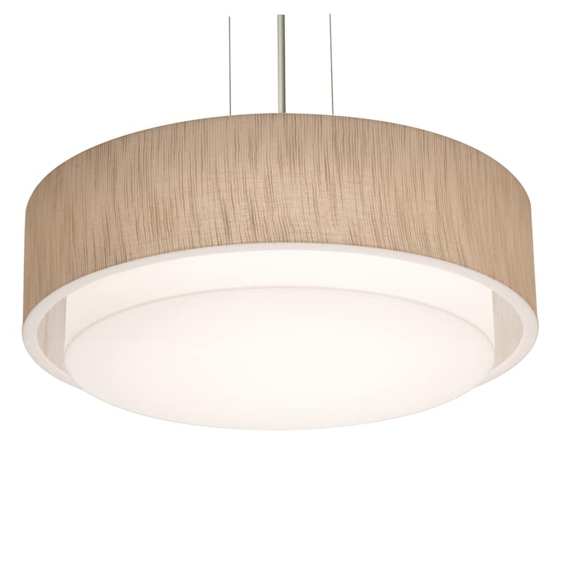 AFX SAP1824MB-JT Sanibel 3 Light 18" Wide Suspension Pendant with - Satin Nickel