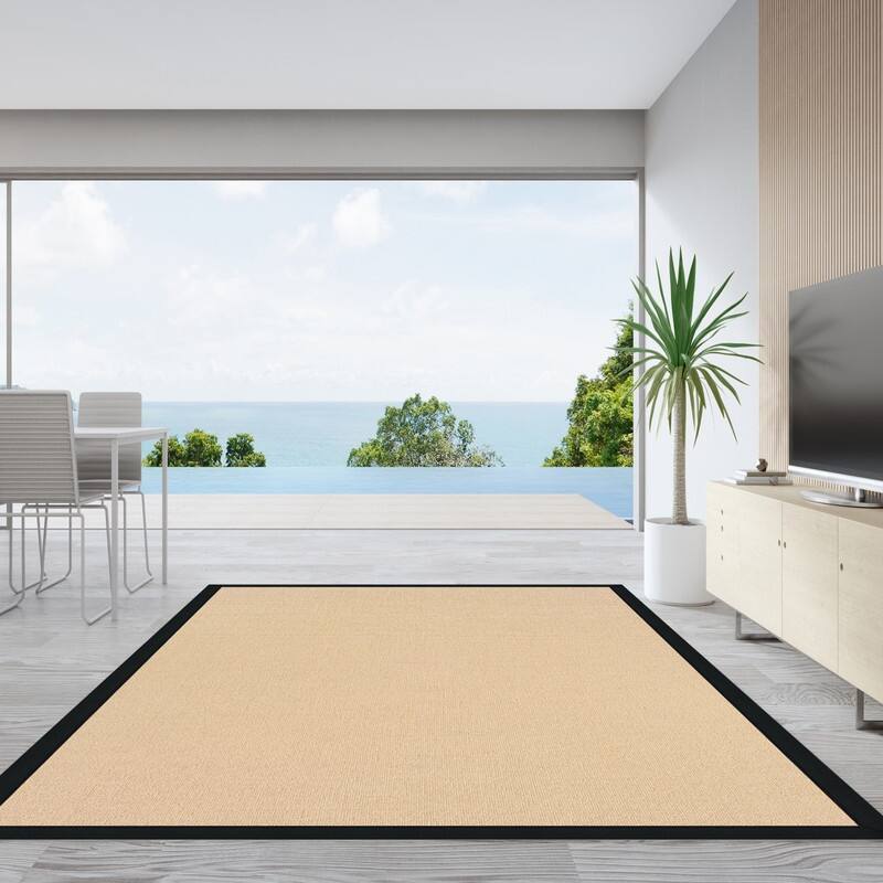 Linon Athena Hand Crafted Classic Wool Rug