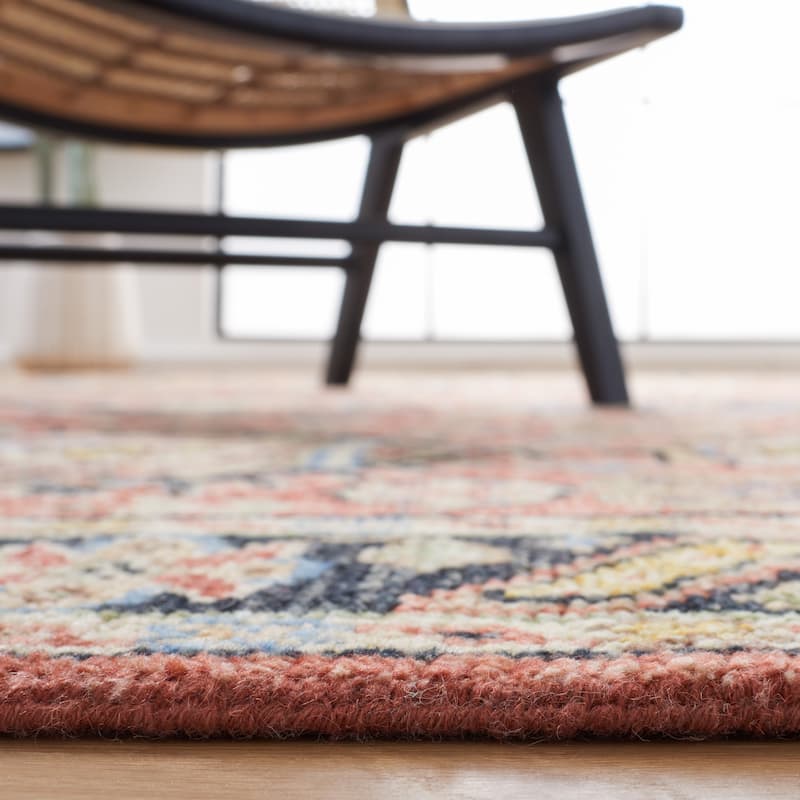 SAFAVIEH Handmade Samarkand Crissy Traditional Oriental Wool Rug