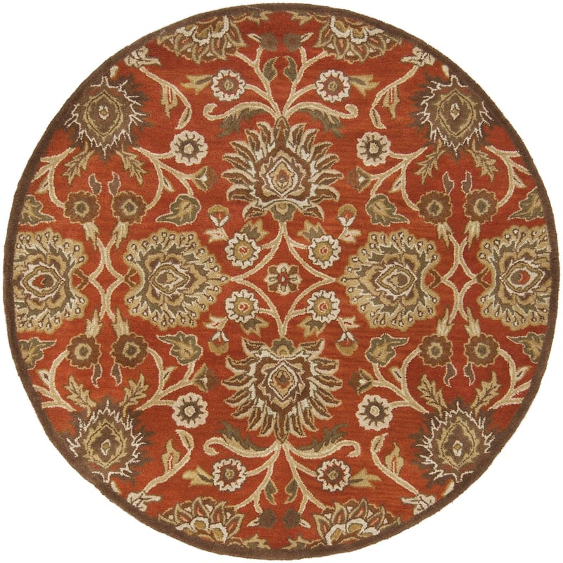 Livabliss Caesar Updated Traditional Paisley Hand Tufted Area Rug.