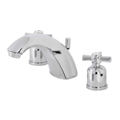 Kingston Brass Millennium Deck Mount Widespread Bathroom Faucet