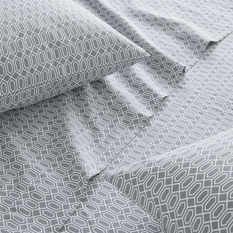 Chelsea Square 144 Thread Count Cotton Printed Cotton Sheets