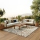 preview thumbnail 60 of 143, Nourison Aloha Floral Modern, Indoor/Outdoor Area Rug
