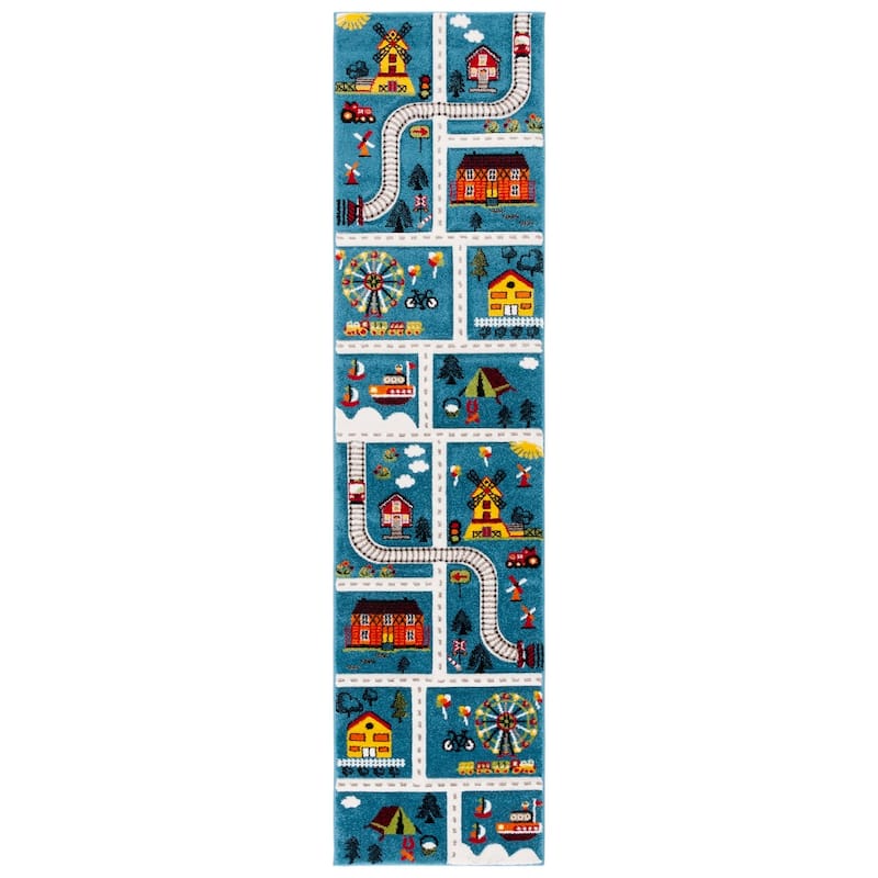 SAFAVIEH Carousel Kids Helmgard Transitional Rug