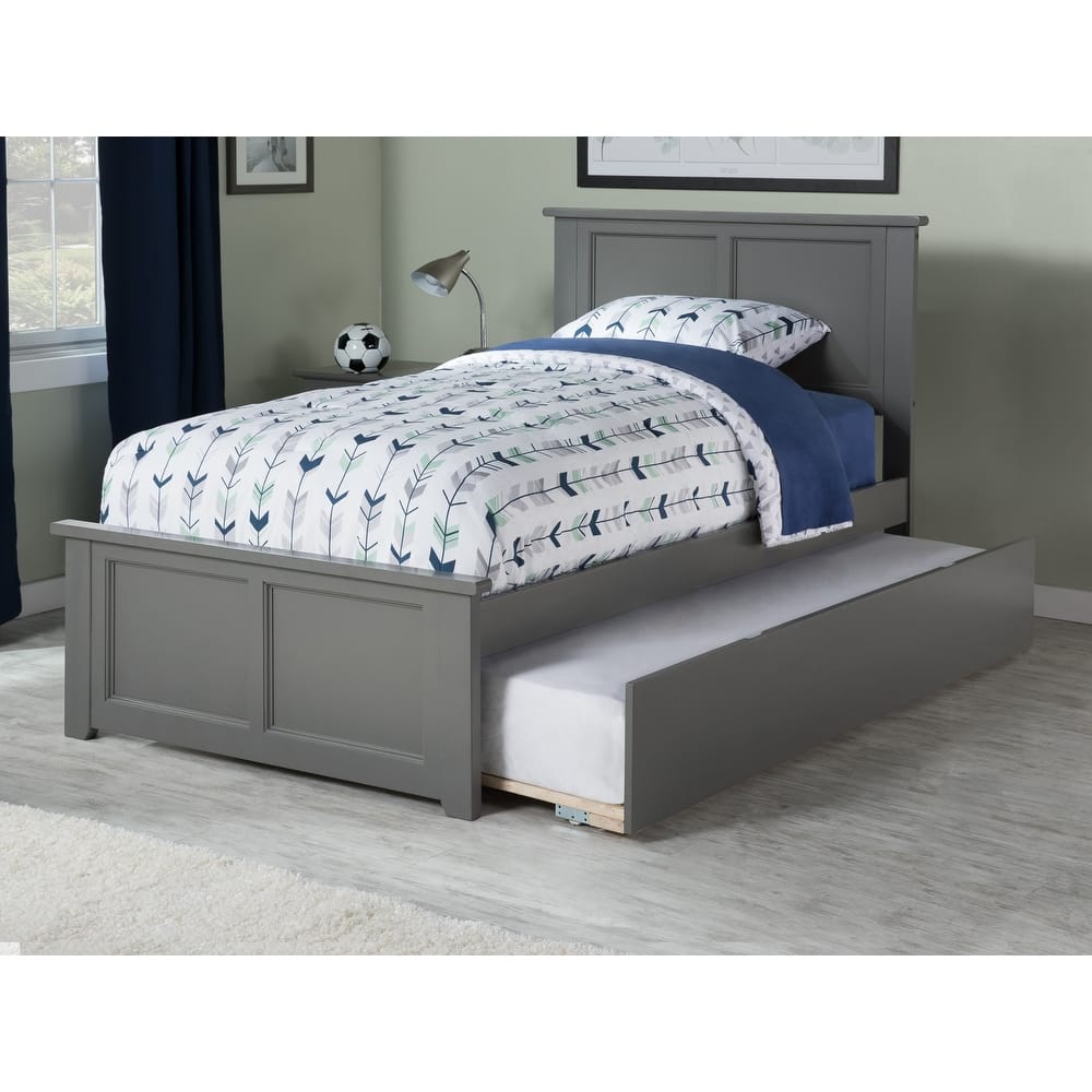 AFI Madison Platform Bed with Matching Footboard & Trundle