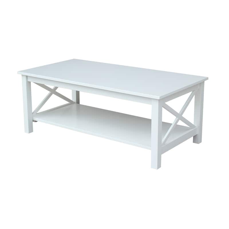 Solid Hardwood Hampton Coffee Table - White