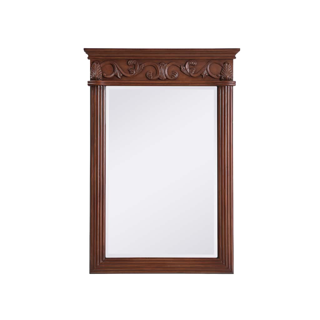 Roman 25" Teak Mirror