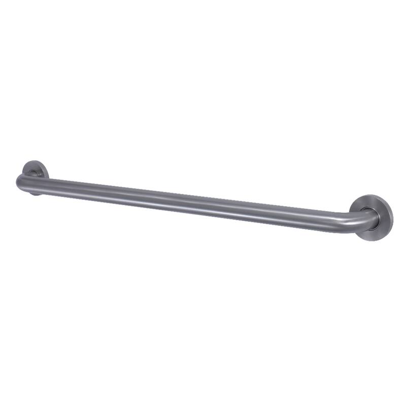 Kingston Brass Silver Sage 24-Inch X 1-1/4-Inch OD ADA Grab Bar - Brushed Nickel
