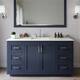 Option Dark Blue / Giotto Quartz Top / Brushed Nickel