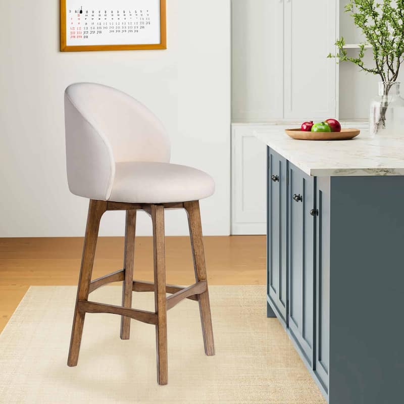Garet Swivel Bar or Counter Stool