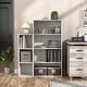preview thumbnail 193 of 202, DH BASIC Modern Wood Customizable Stackable Storage Organizer - Cube Shelves, Drawer Cabinet, Bookcase with Doors by Denhour