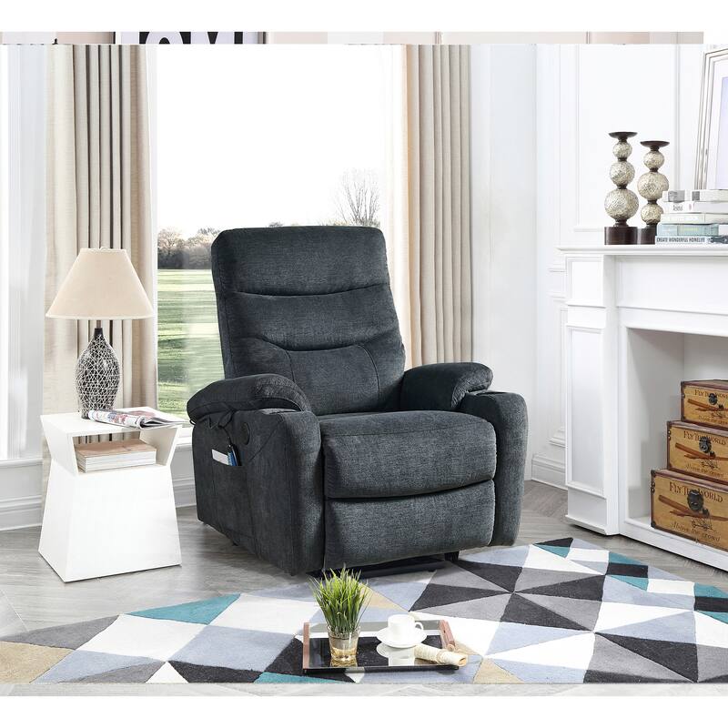 Electric Power Lift Recliner Chair Sofa With Massage And Heat