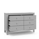 preview thumbnail 49 of 49, Graco Noah 6 Drawer Double Dresser