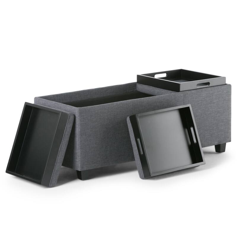 Modern Storage Ottoman for Living Room