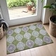 preview thumbnail 90 of 99, Premium Washable Super Soft Global Modern Mayfield Rug Lime - 1'8" x 2'6"