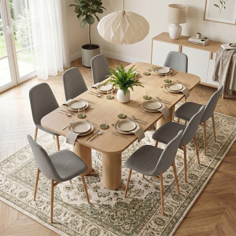 Upholstered Full Back Side Dining Chair(Set of 8)
