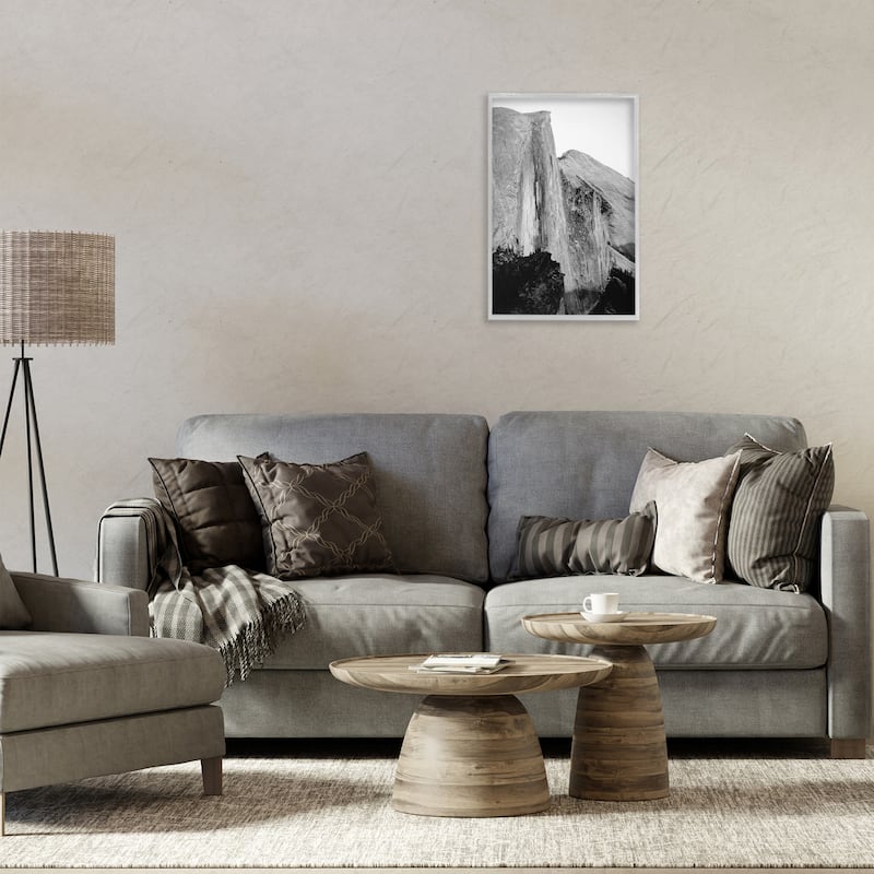 Stupell Towering Yosemite Cliff Framed Giclee Art Design By Gemma Bardot