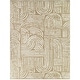 preview thumbnail 2 of 3, Scowen Vintage Modern Stripes Indoor/Outdoor Area Rug
