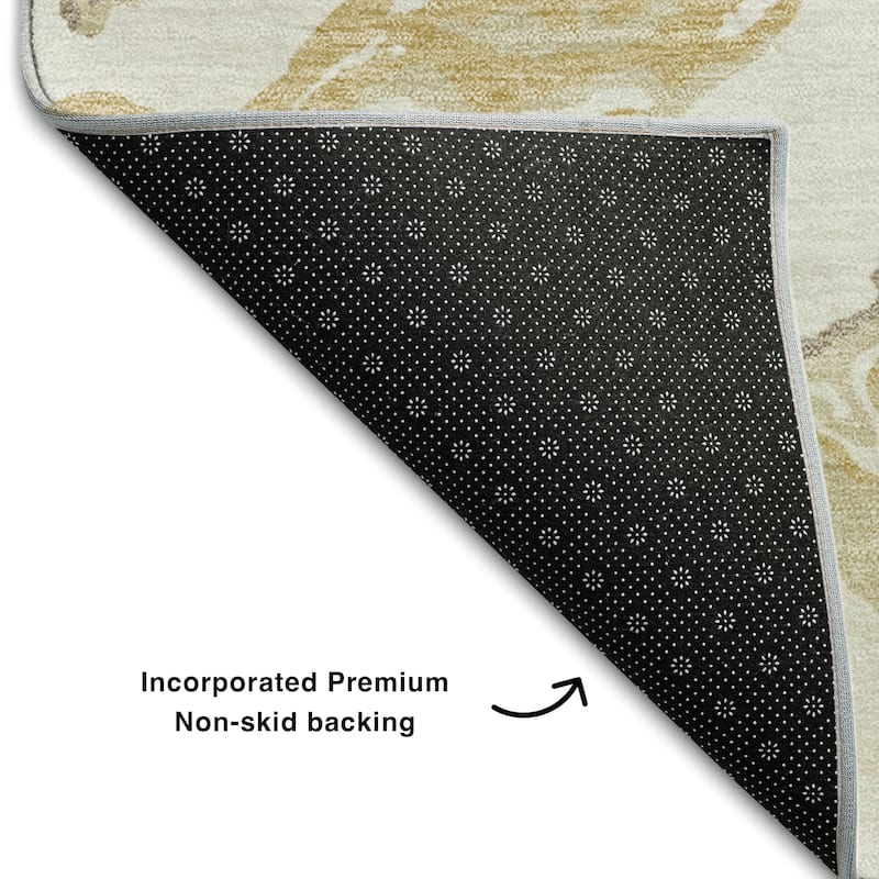 Premium Washable Super Soft Abstract Thrust Mayfield Rug