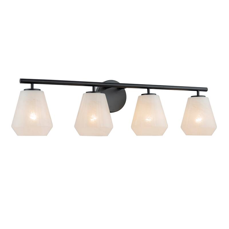 Artcraft Brooke Bathroom Vanity - Wispy White Glassware Shade
