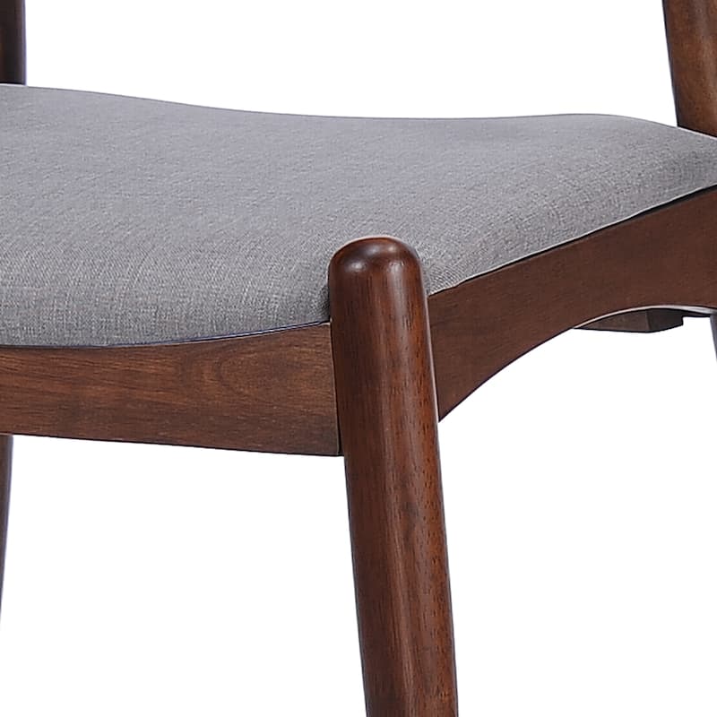 Francie Mid-Century Modern Dining Chairs (Set of 2) by Christopher Knight Home - 20.50" W x 20.25" L x 29.75" H