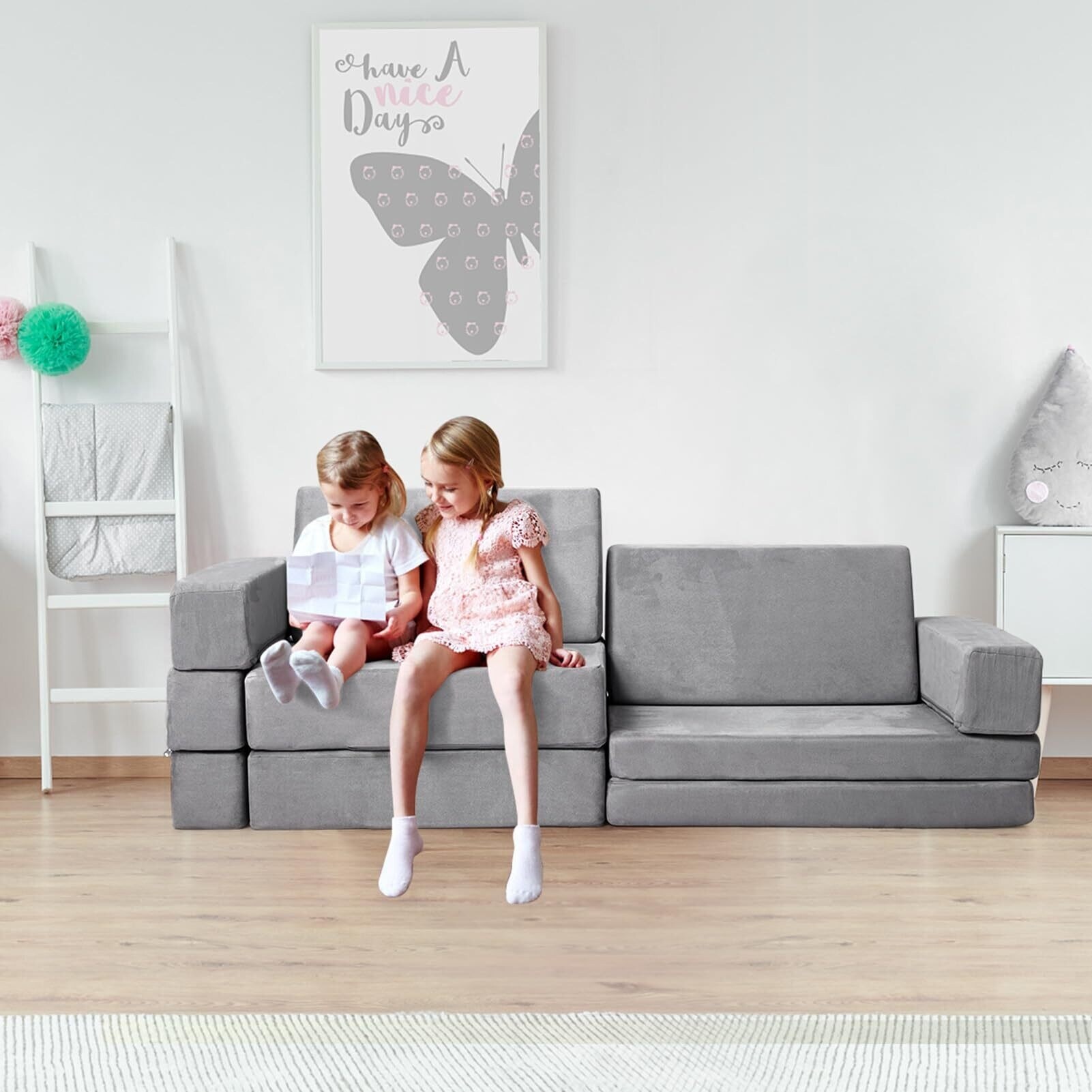 Baby sectional couch store