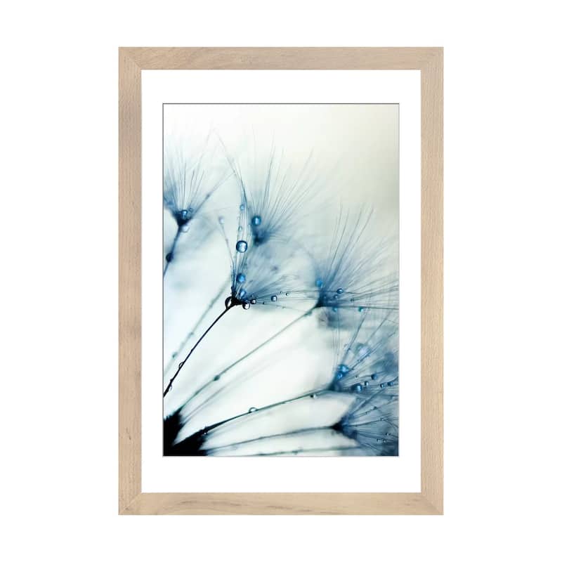 iCanvas "Misty Blue II" by Ingrid Beddoes PFA - Natural - 24x16x1