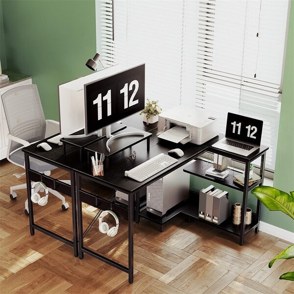 40 Inch Small L Shaped Computer Desk On Sale Bed Bath Beyond 39897650