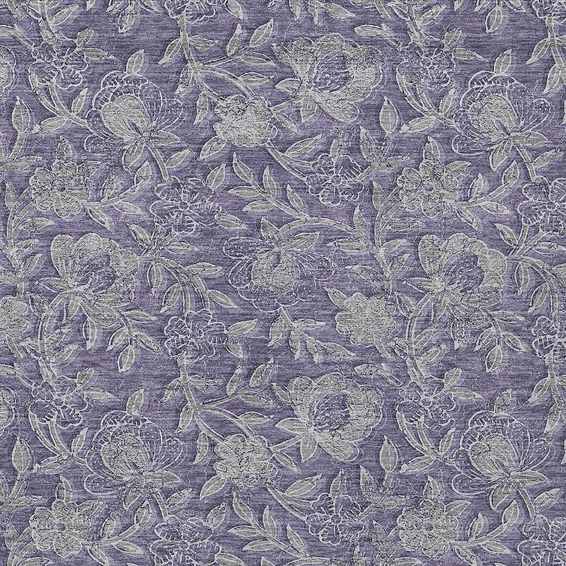 HomeRoots Floral Transitional Rectangle Outdoor Rug