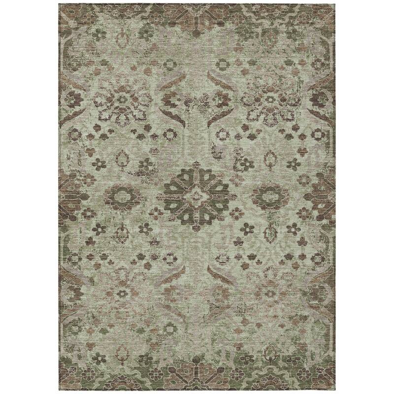 Machine Washable Indoor/ Outdoor Global Firestone Chantille Rug